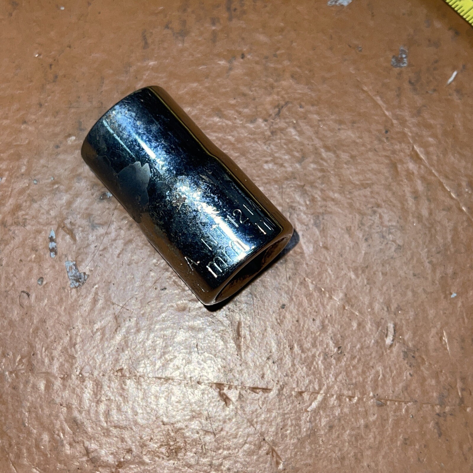 NAPA USA NT1214M 14 MM Metric 1/2” Drive 12 Point Socket Chrome Peeling