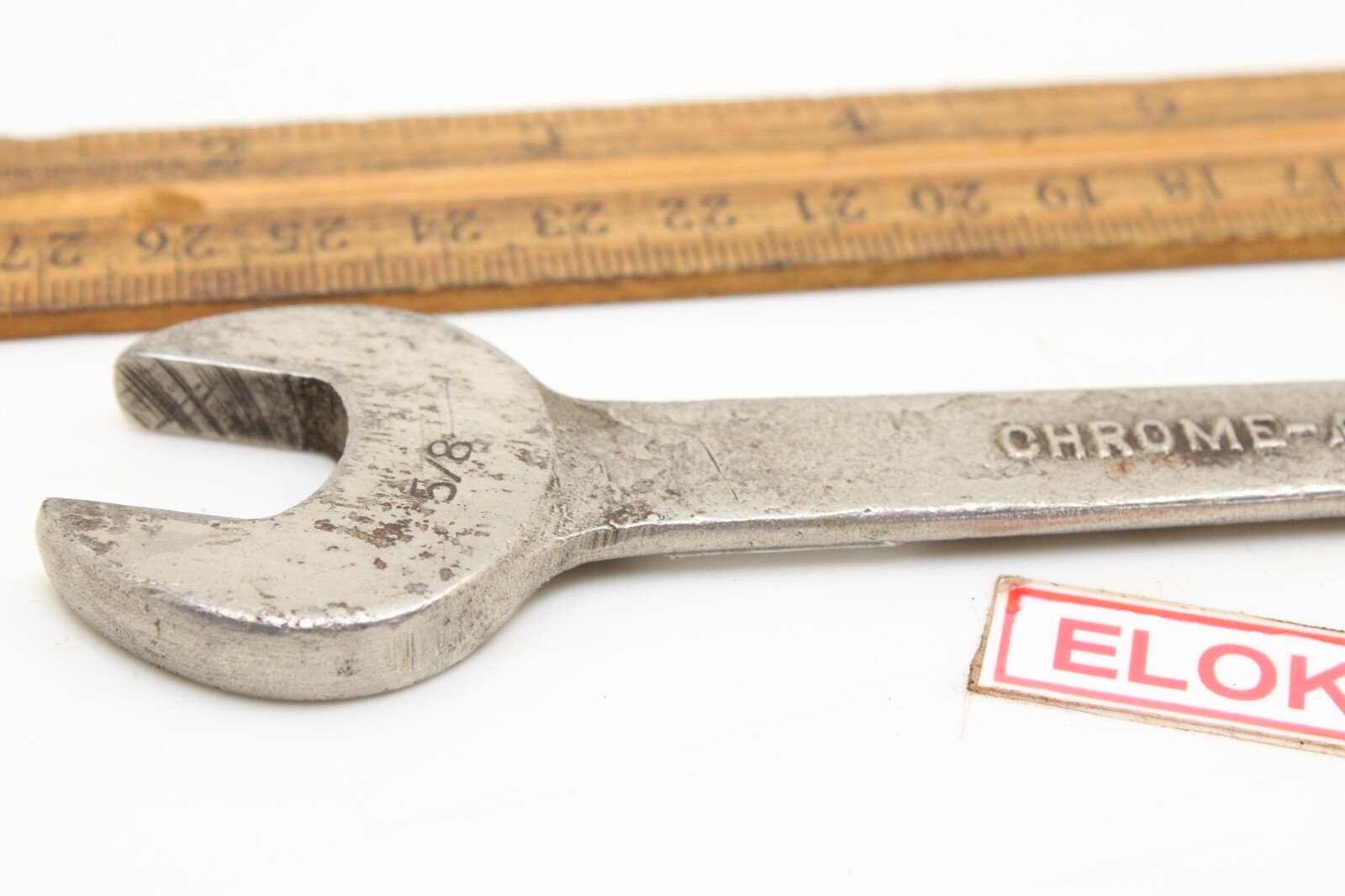 Williams 1727 Superwrench 9/16″ x 5/8″ 6 Point SAE Double Open-ended Wrench USA