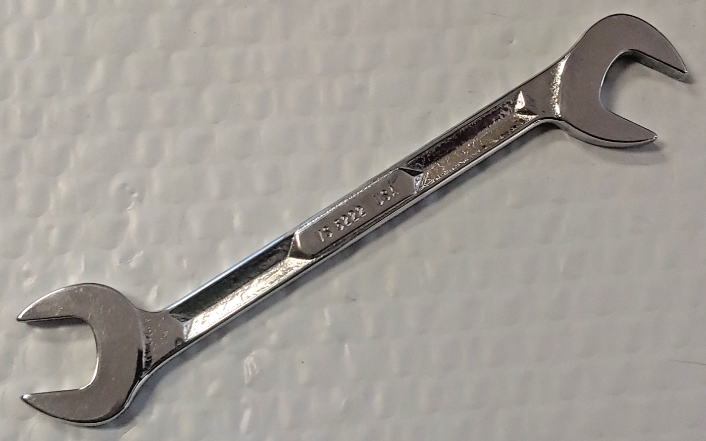 Snap-on Angle Wrench 11/16″ Open-end VS5222, 4 Way 30-60 Degree Chrome Plate USA