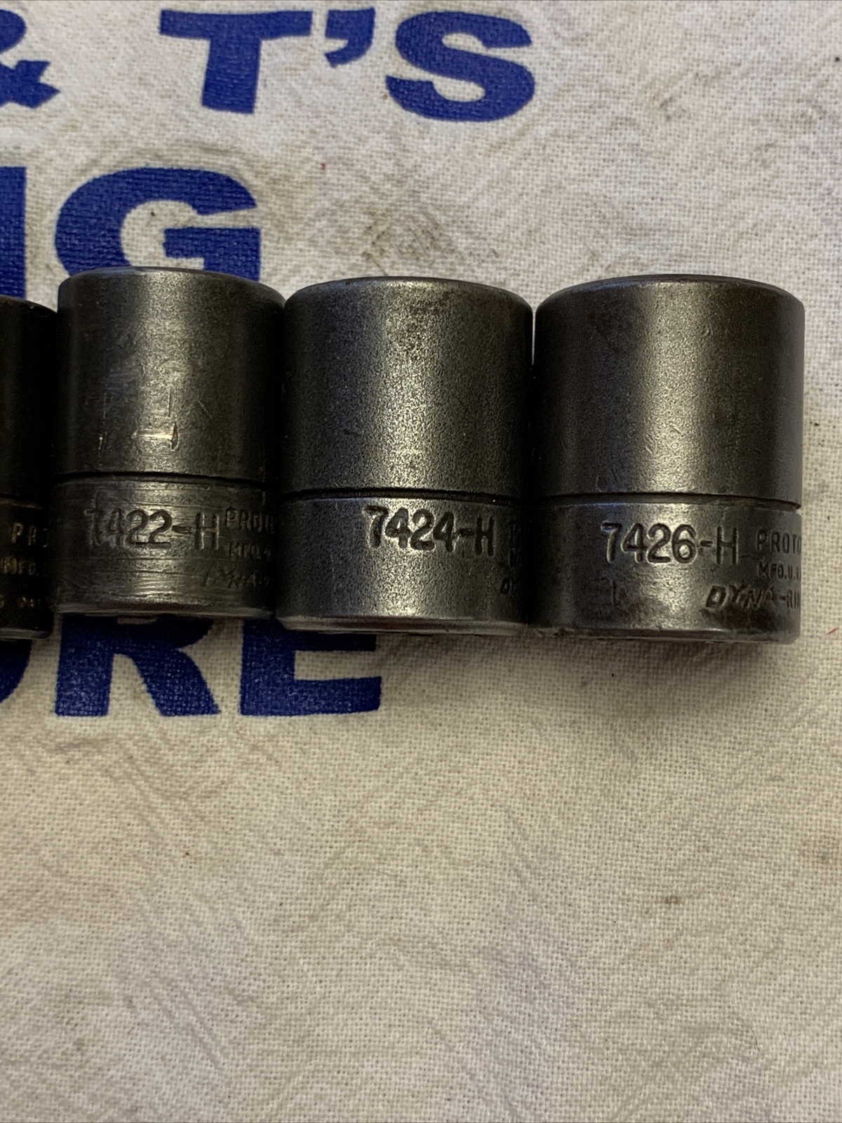 Proto USA 1/2″ Drive 6pc 6pt Dyna-Ring Impact Socket Set SAE 1/2″ – 13/16″