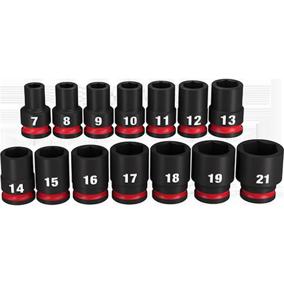 Milwaukee Tool 14PC SHOCKWAVE Impact Duty 3/8″ Drive Metric Standard 6 Point So