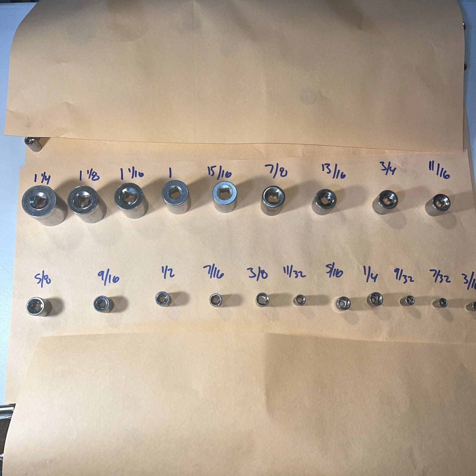 Craftsman Socket Set 20 Piece Set Complete . BIN J #358