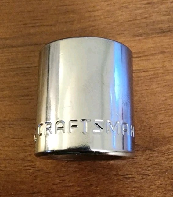 Craftsman 11/16″ Socket 12 Point 3/8” Drive S-AC 44336