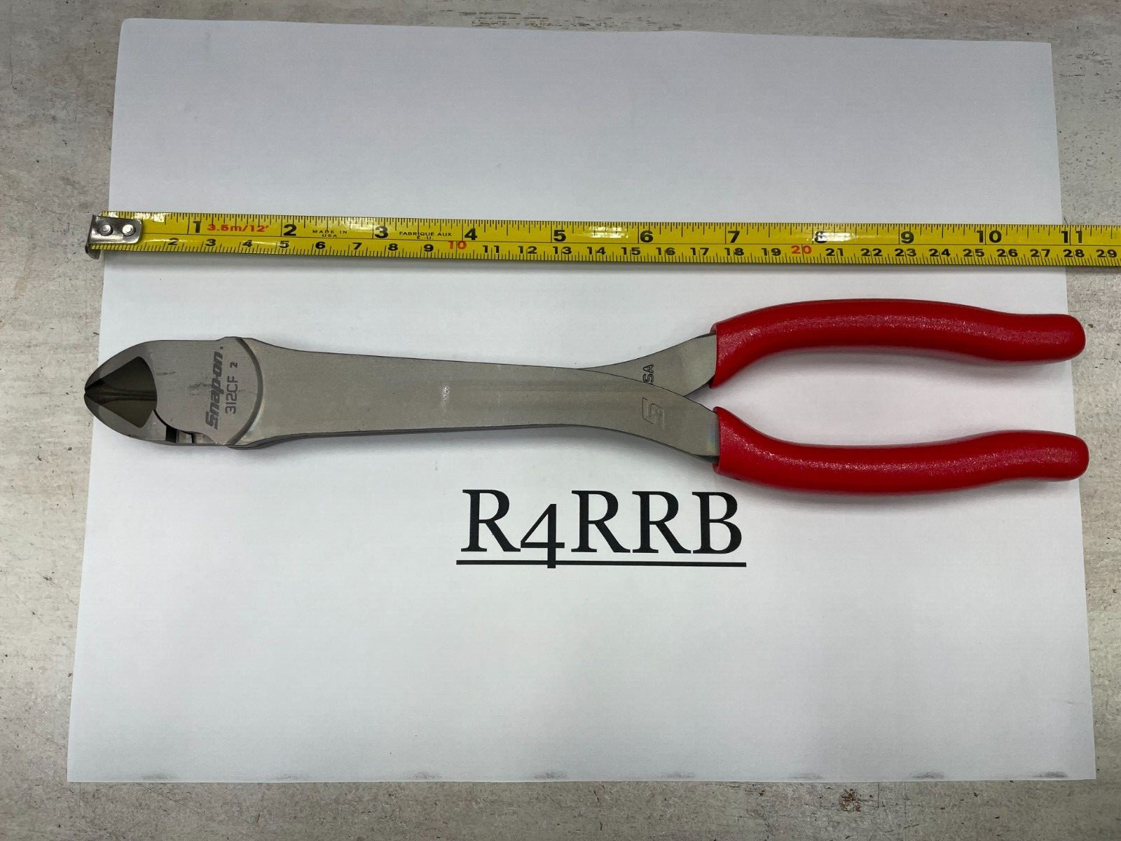 Snap-On Tools USA NEW 3 Piece RED VectorEdge Diagonal Cutters Lot Set