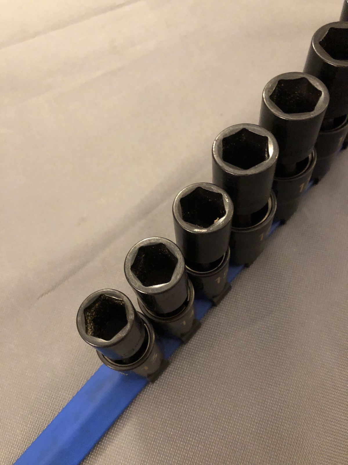 10 PIECE 1/2″ DRIVE METRIC 6 POINT UNIVERSAL IMPACT SOCKET SET – SCUPM106RC