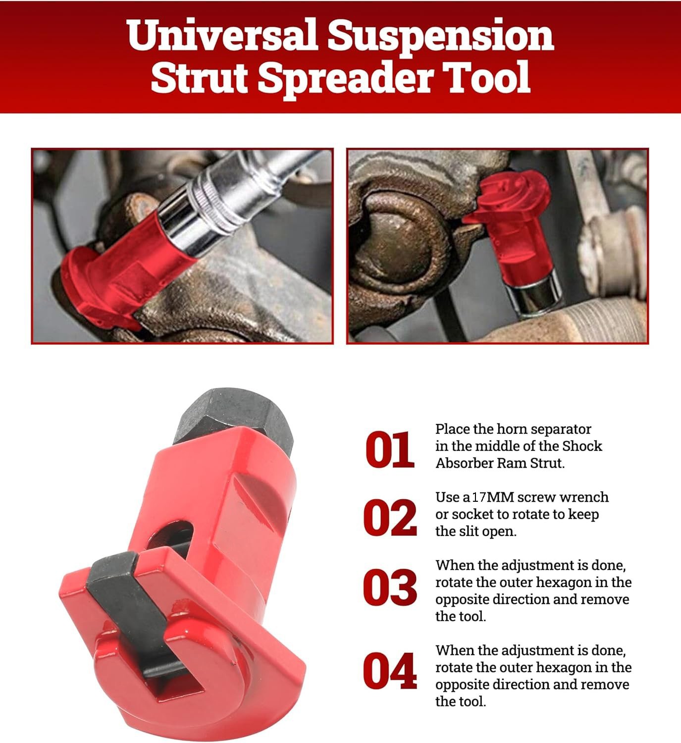 Suspension Strut Spreader Tool Universal Car Strut Shock Absorber Removal Tool