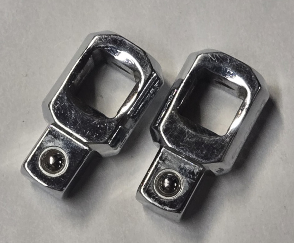 Snap On 3/8 Drive 2 Piece Extension Connector Set FZ1, set of 2
