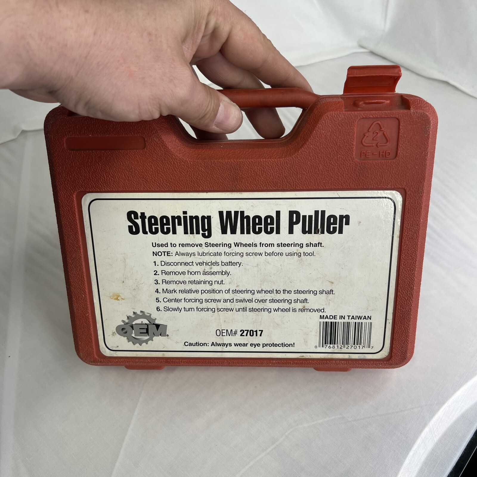 Steering Wheel Puller Oem#27017 *See Pics/Read