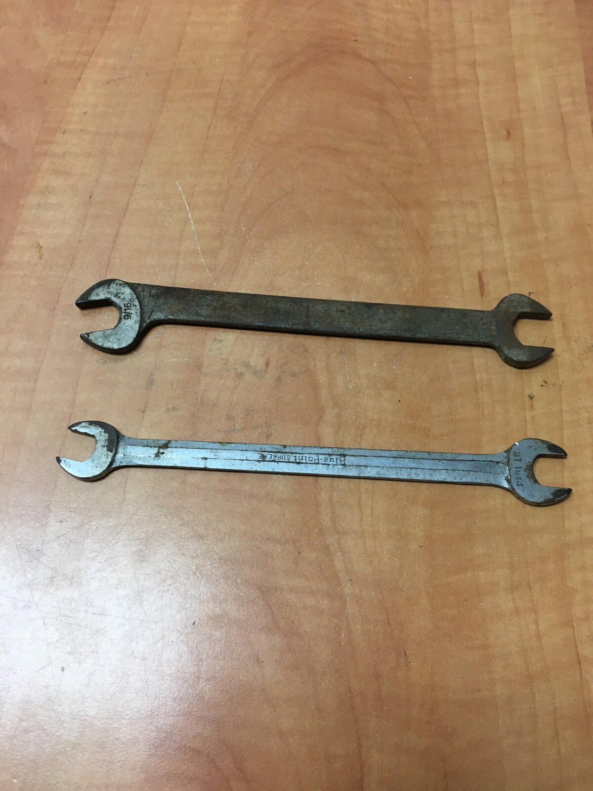 Blue Point Supreme Tappet Wrench ST1614 7/16 x 1/2 & Blue Point 9/16 x 5/8 Open