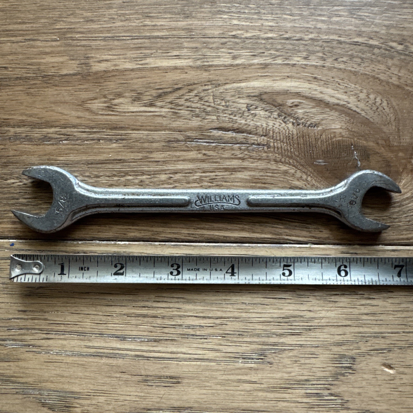 Vintage Williams Supperrench Wrench A1727 5/8×9/16” Made In USA 1952-1959