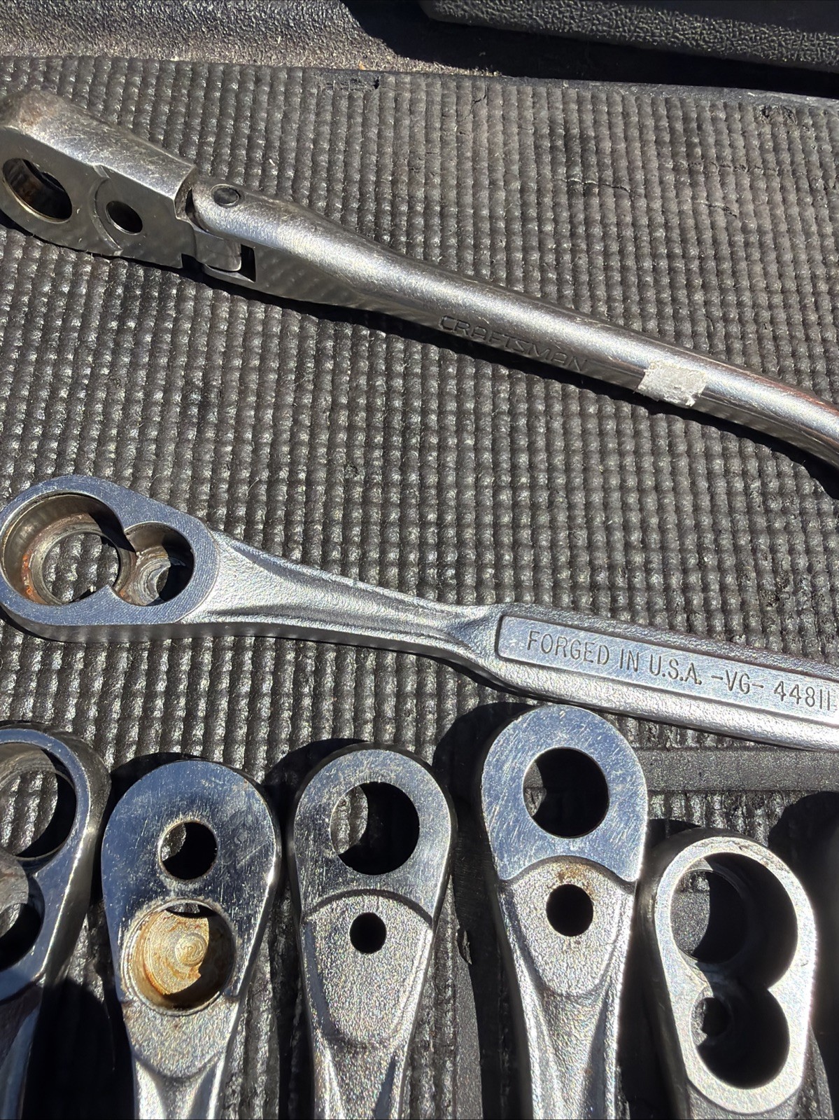 (14) Sears Craftsman Ratchet Bodies ONLY NO GUTS 1/2” Drive 3/8” & 1/4” Plus Flx