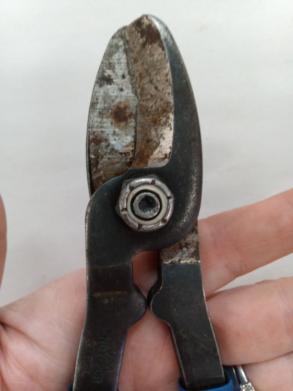 Vintage Blue-Point PWC80A Cable Cutters W/Blue Vinyl Covered Handles