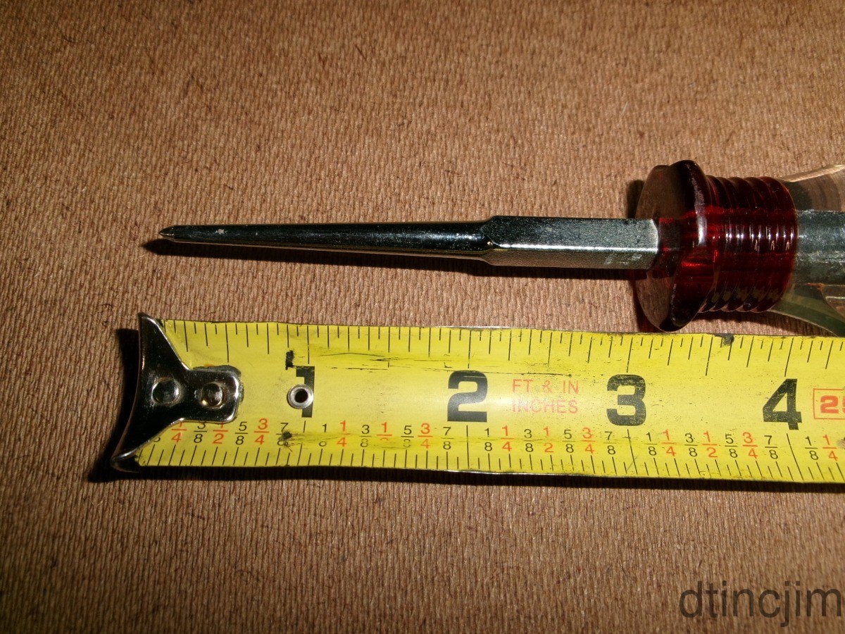 Wilde 452 Awl 1/4″ Square Shank 7-1/4″ O.A.L.
