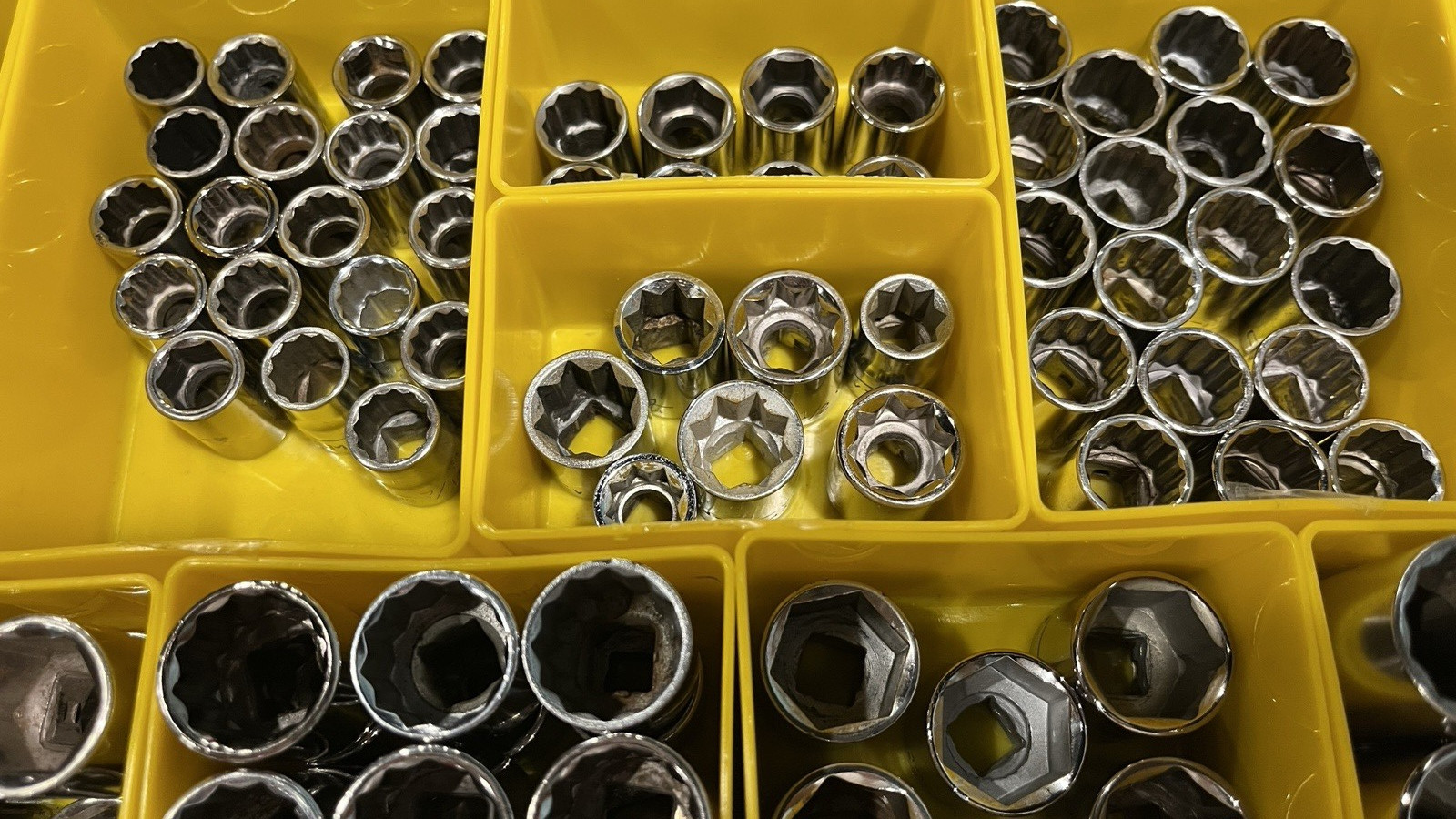 Craftsman Made in USA 296 Socket Lot – 3/8 Drive Metric SAE Cleaned Resale Ready