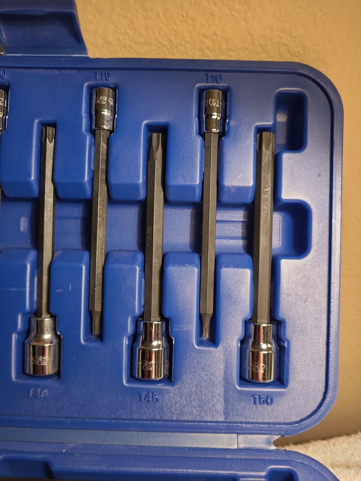 Vim Tools 18 Piece Extra Long Torx Specialty Set S2 Steel Bits (V458L)