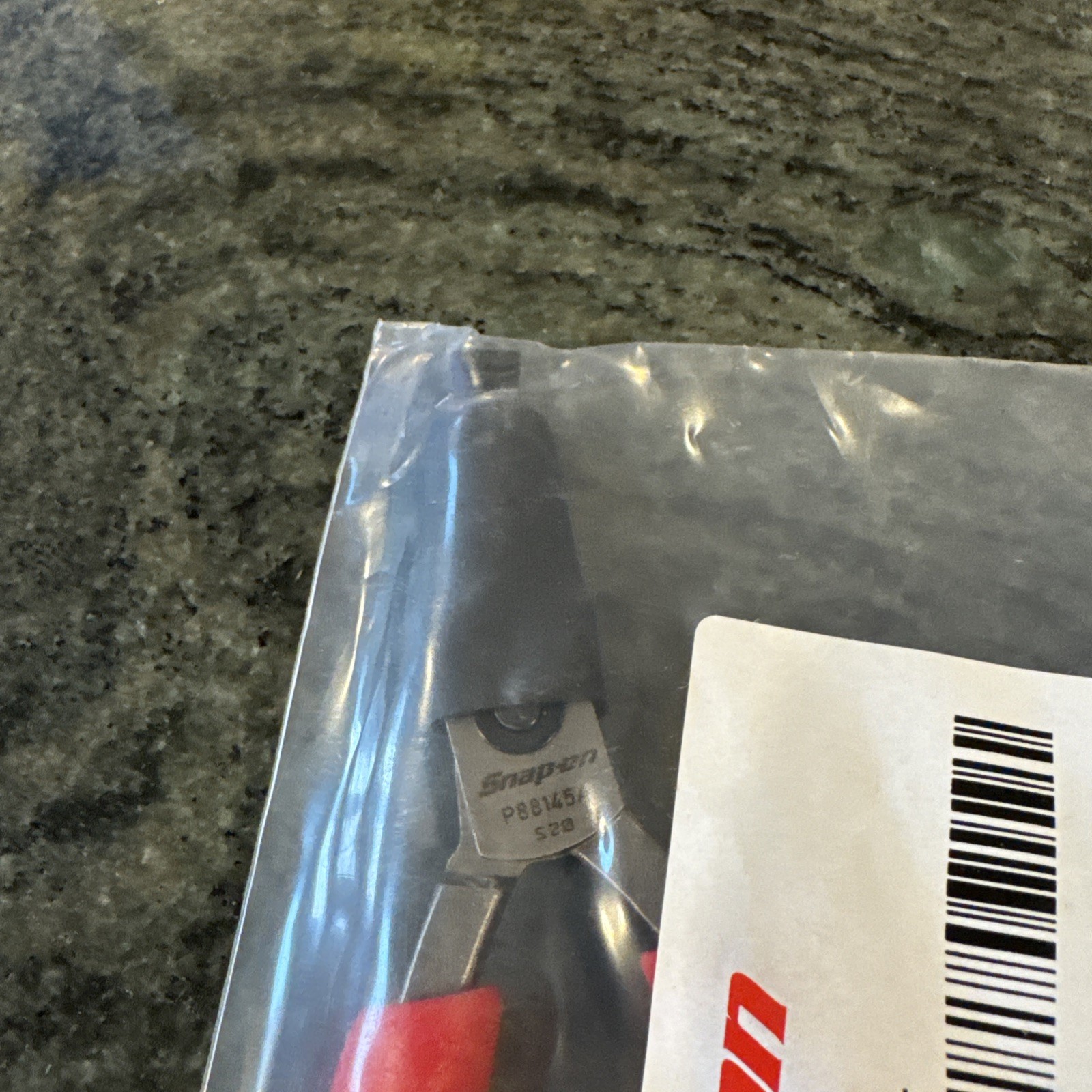 Snap On P88145a P series cutting pliers new in original packaging in red