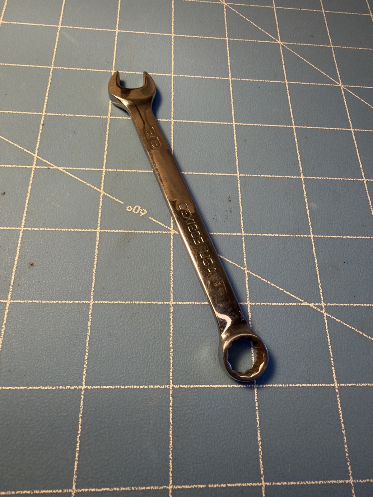 Snap-on Tools 3/8″ SAE 12 Pt Short Length Chrome Combo Wrench OEX120B USA