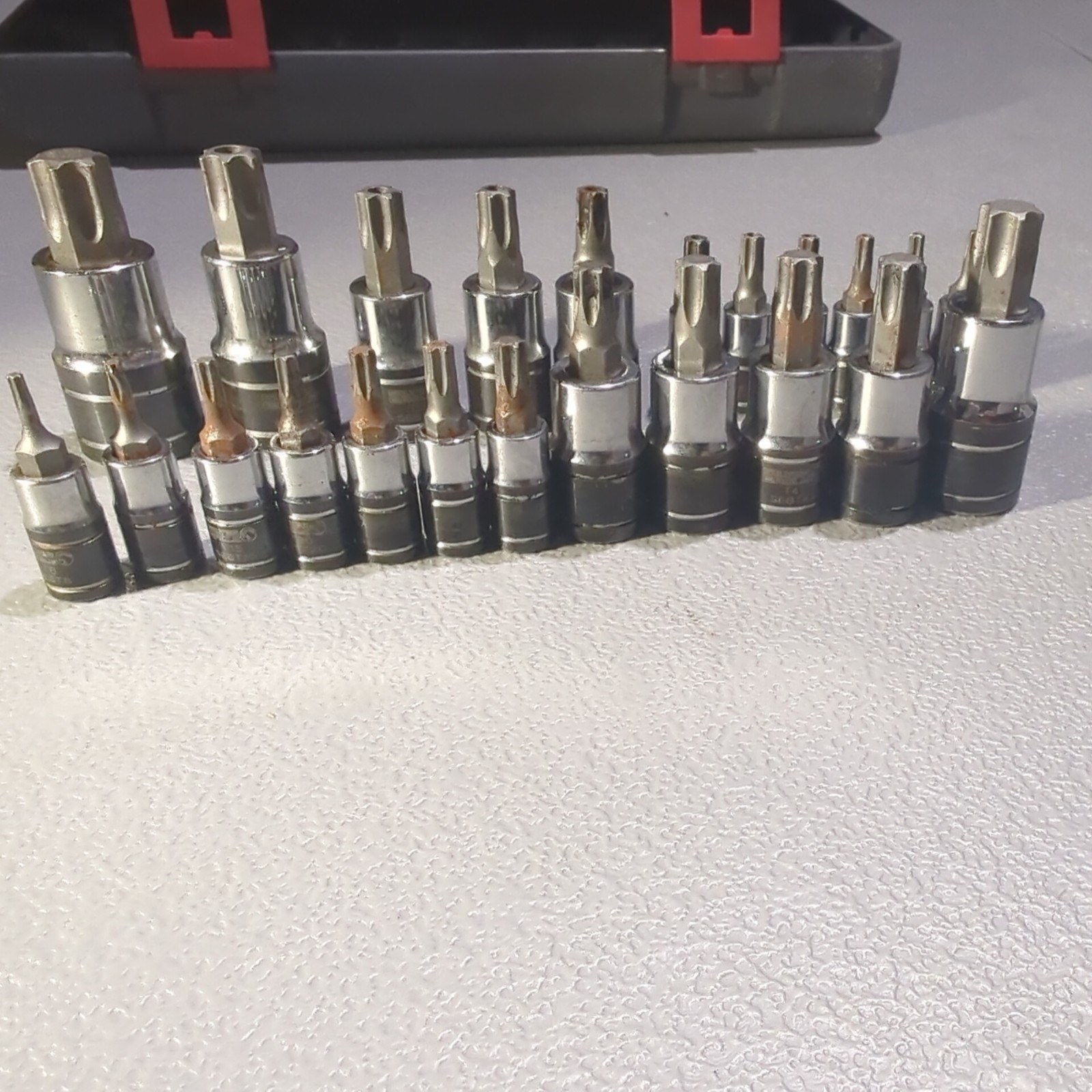 Matco Torx Set silver eagle tamper and regular.