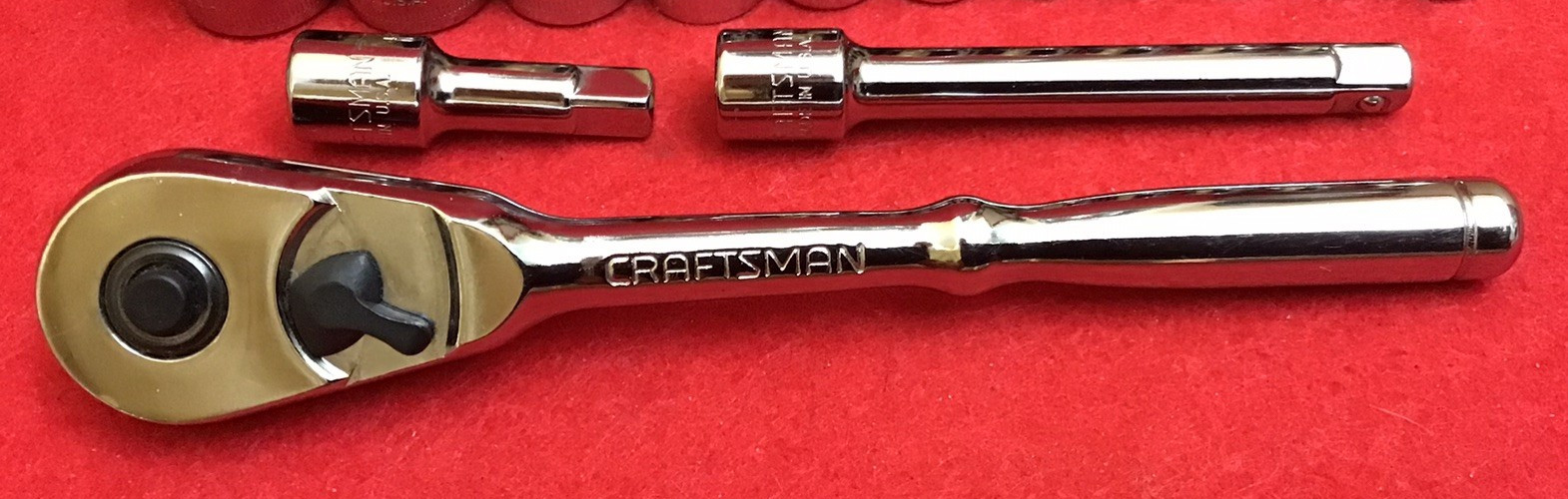 NEW CRAFTSMAN USA 1/4” DR. METRIC SHALLOW( 14PC. ) SOCKET SET 4-14mm