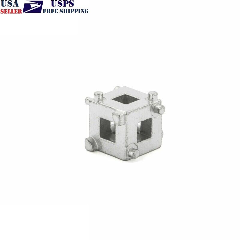 x2 Auto Car Vehicle Rear Disc Brake Piston Caliper Wind Back Cube Tool 3/8 Inch