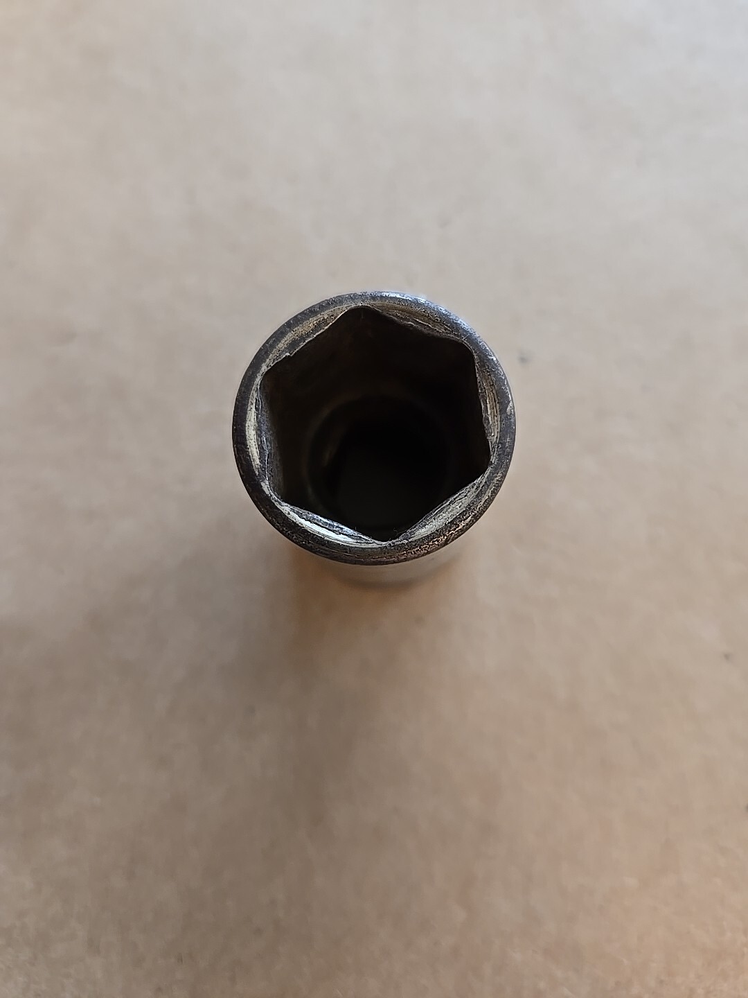 Snap On 1/2″ Drive 3/4″ 6PT Shallow Chrome Socket Worn TW-241