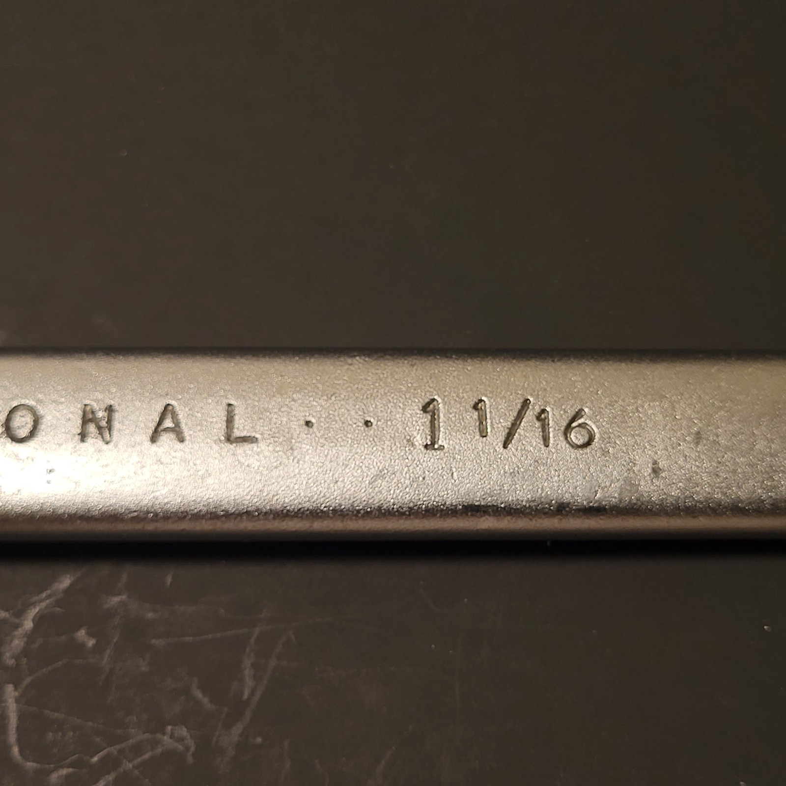 Vintage Proto Professional 1-1/16” combination wrench 12 point made in USA 1234