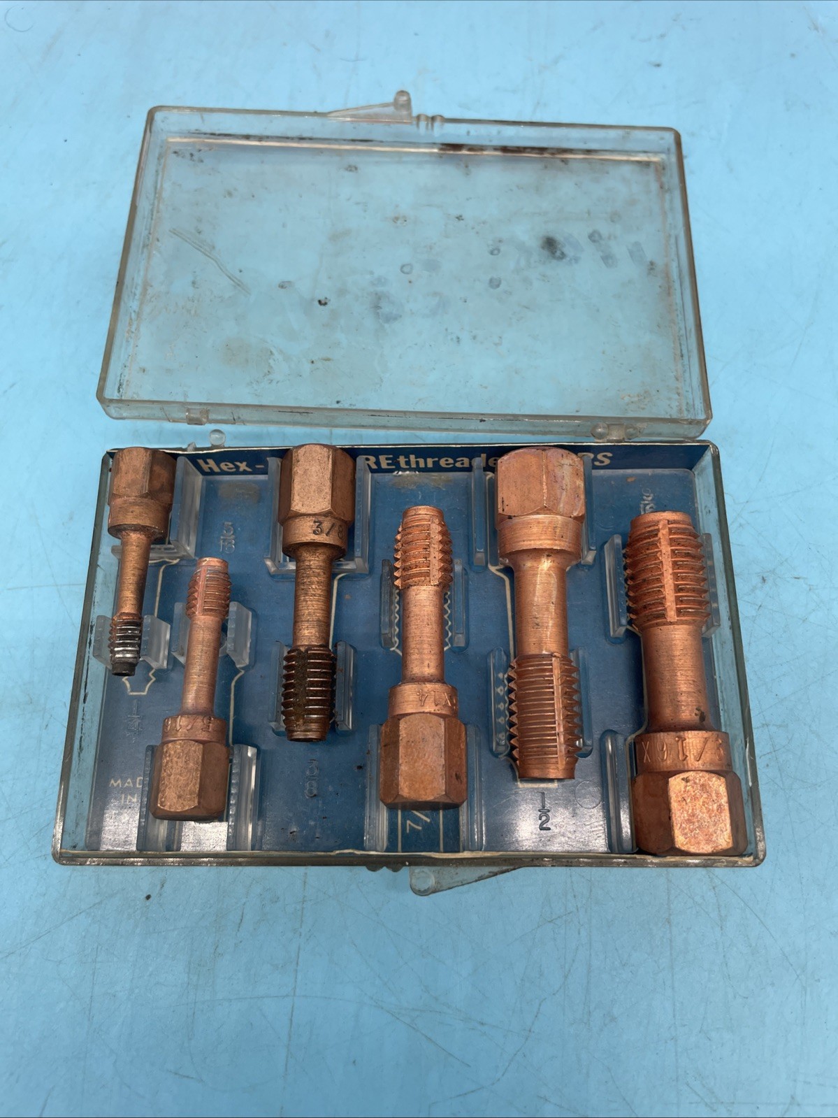 Snap On TRT-6C Coarse Hex Drive Rethreading Taps