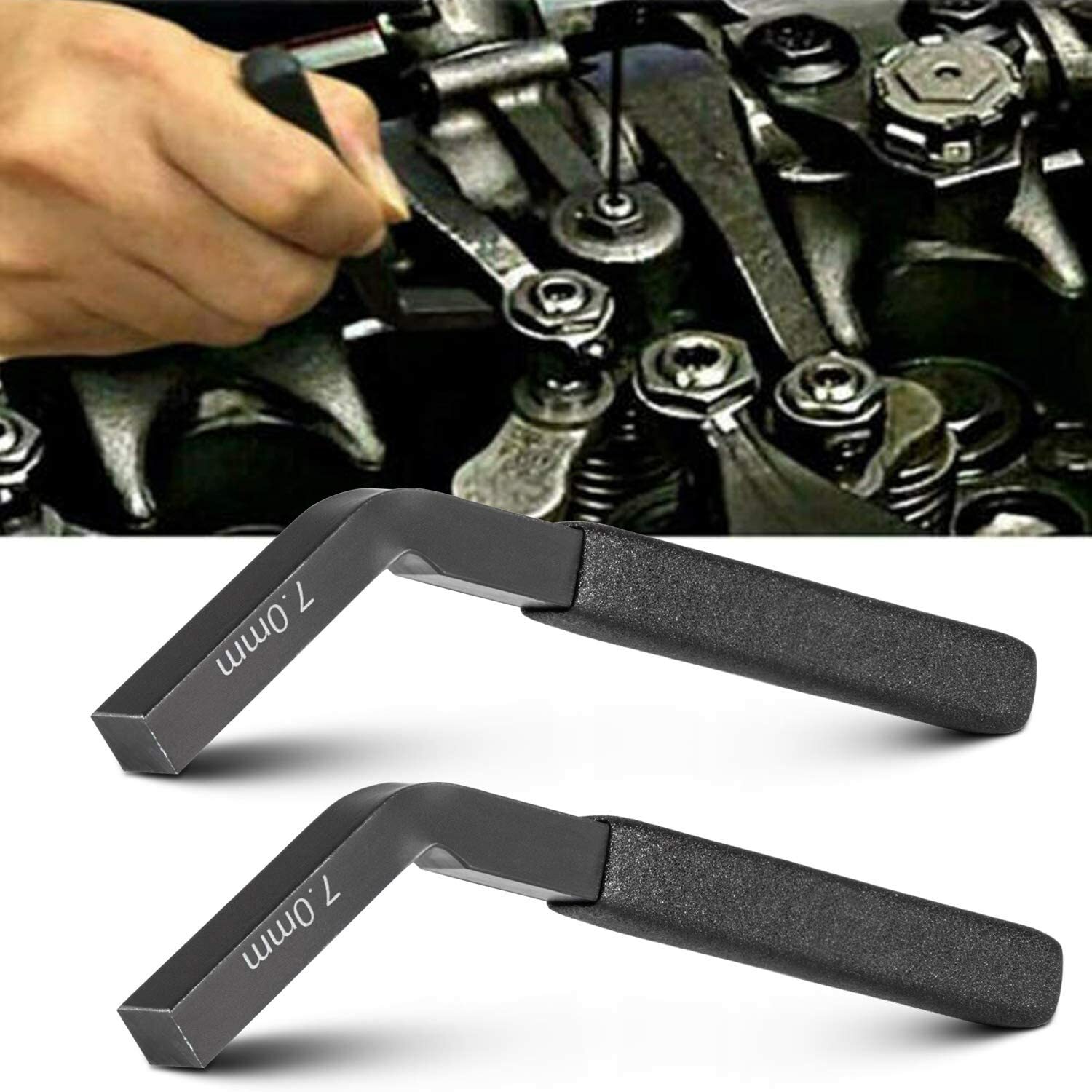 Engine Brake Adjustment Tool 7MM 3163530 Jake Brake Feeler Gauge for Cummins ISX
