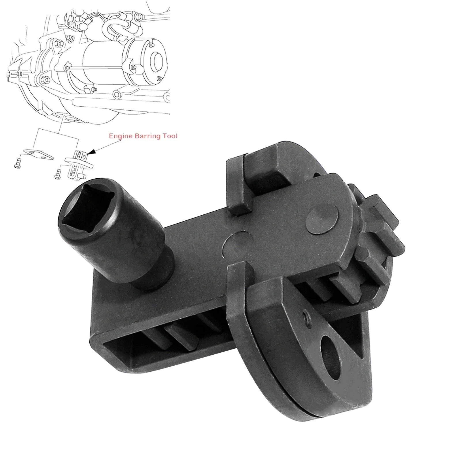 Engine Turning Barring Adjust Tool for Detroit Diesel Truck Tools