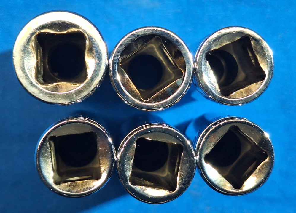 ICON S2D-6 6pc 3/8″ dr DEEP Inverted torx socket set E18, E16,E14,E12,E11, E10