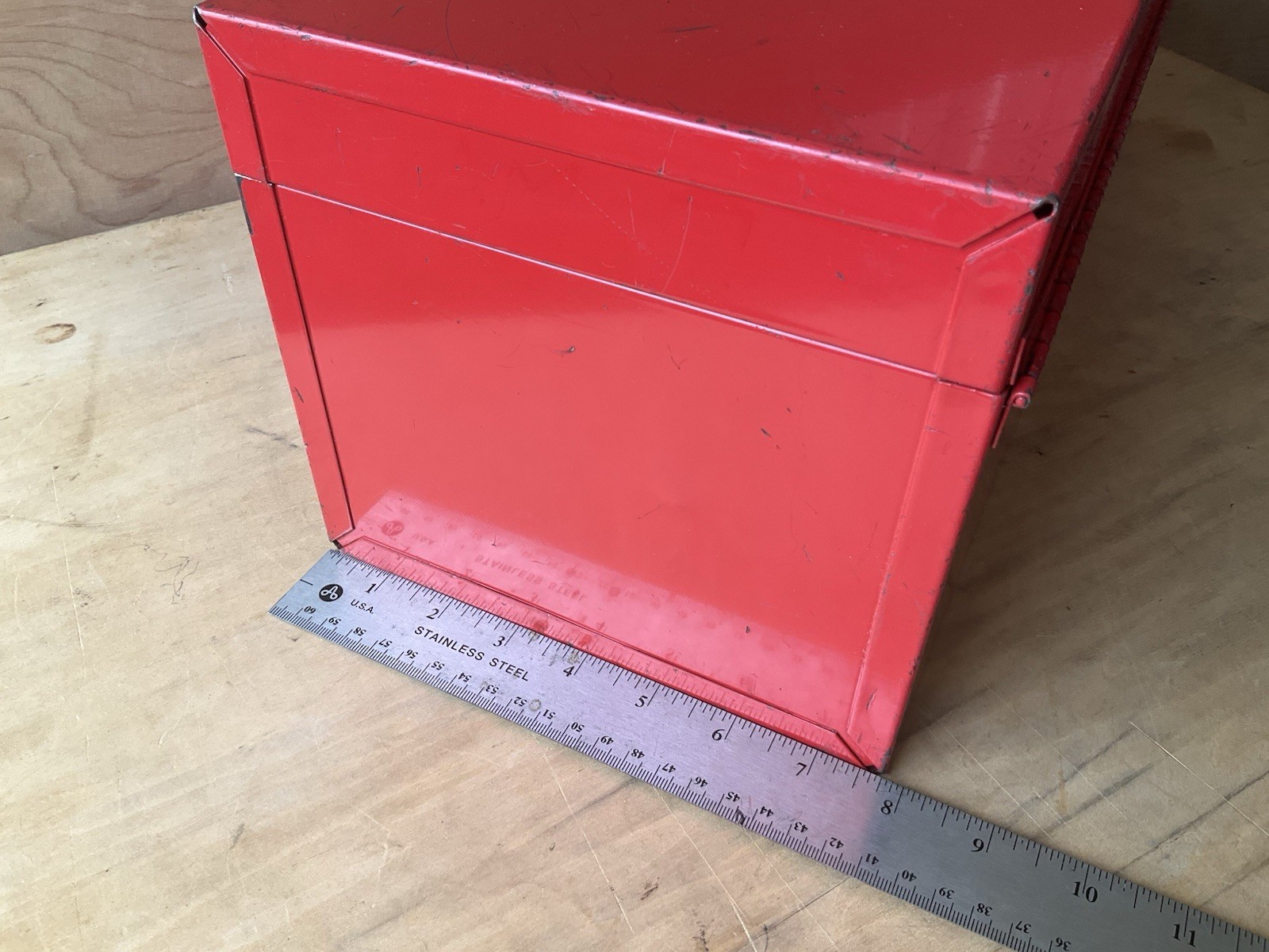 Snap On Tools KRA 24 C Red Carry Tool Box USA Made Hard Case Storage Organizer