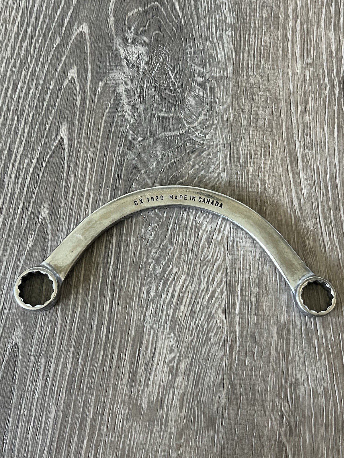 Snap-on CX1820 Half Moon Obstruction Wrench 9/16 5/8 Made in Canada