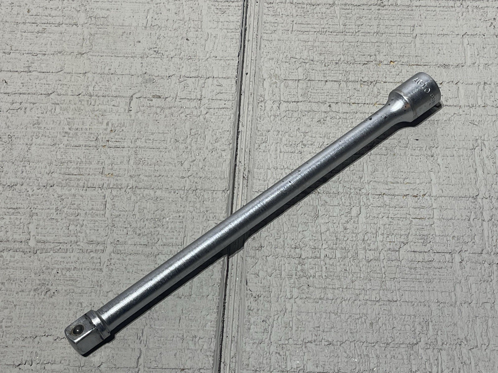 10 inch extension, 1/2 inch drive, Bonney A610, Chrome, USA, Vintage Nice!!’