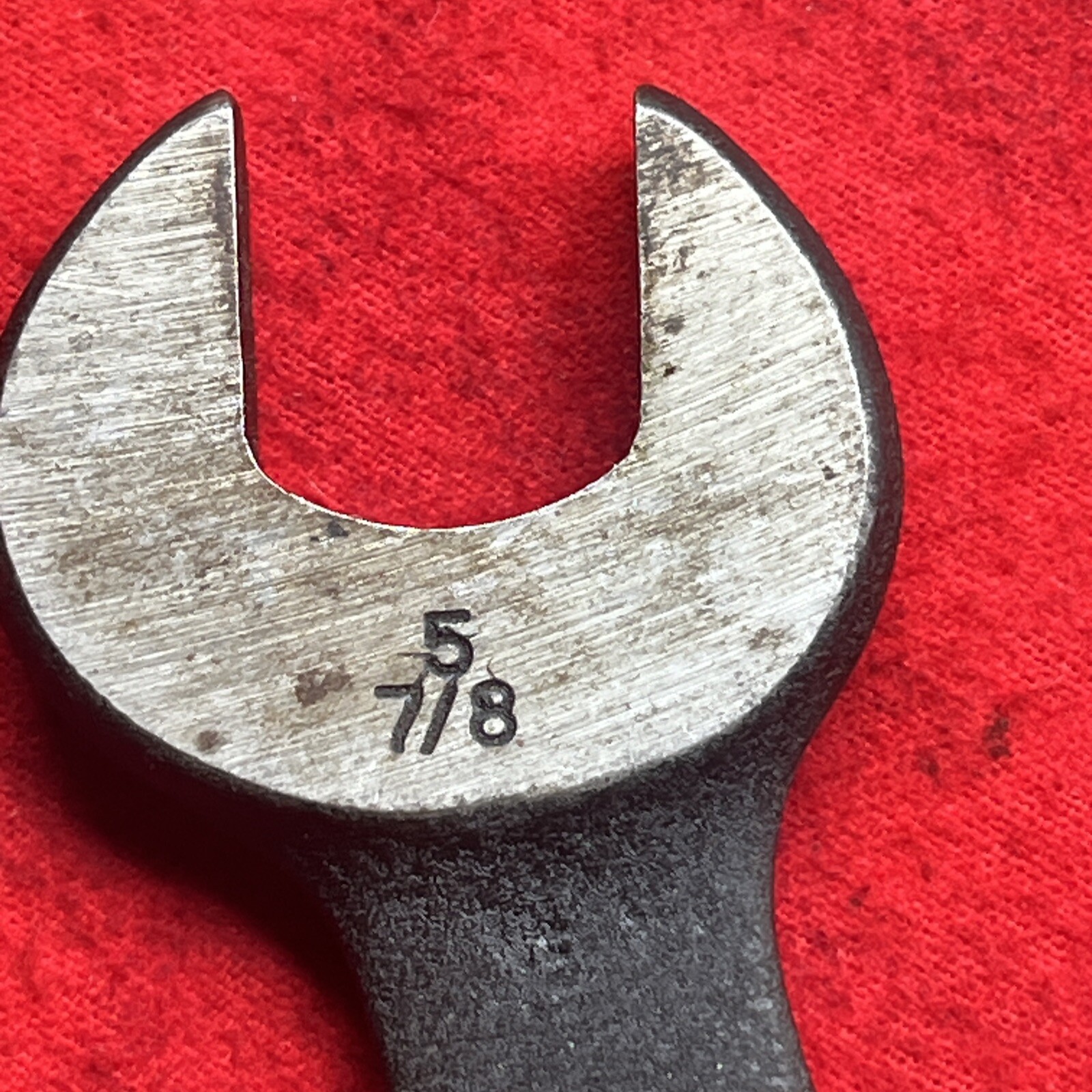 VINTAGE BILLINGS OPEN END 7/8″ WRENCH (k41)
