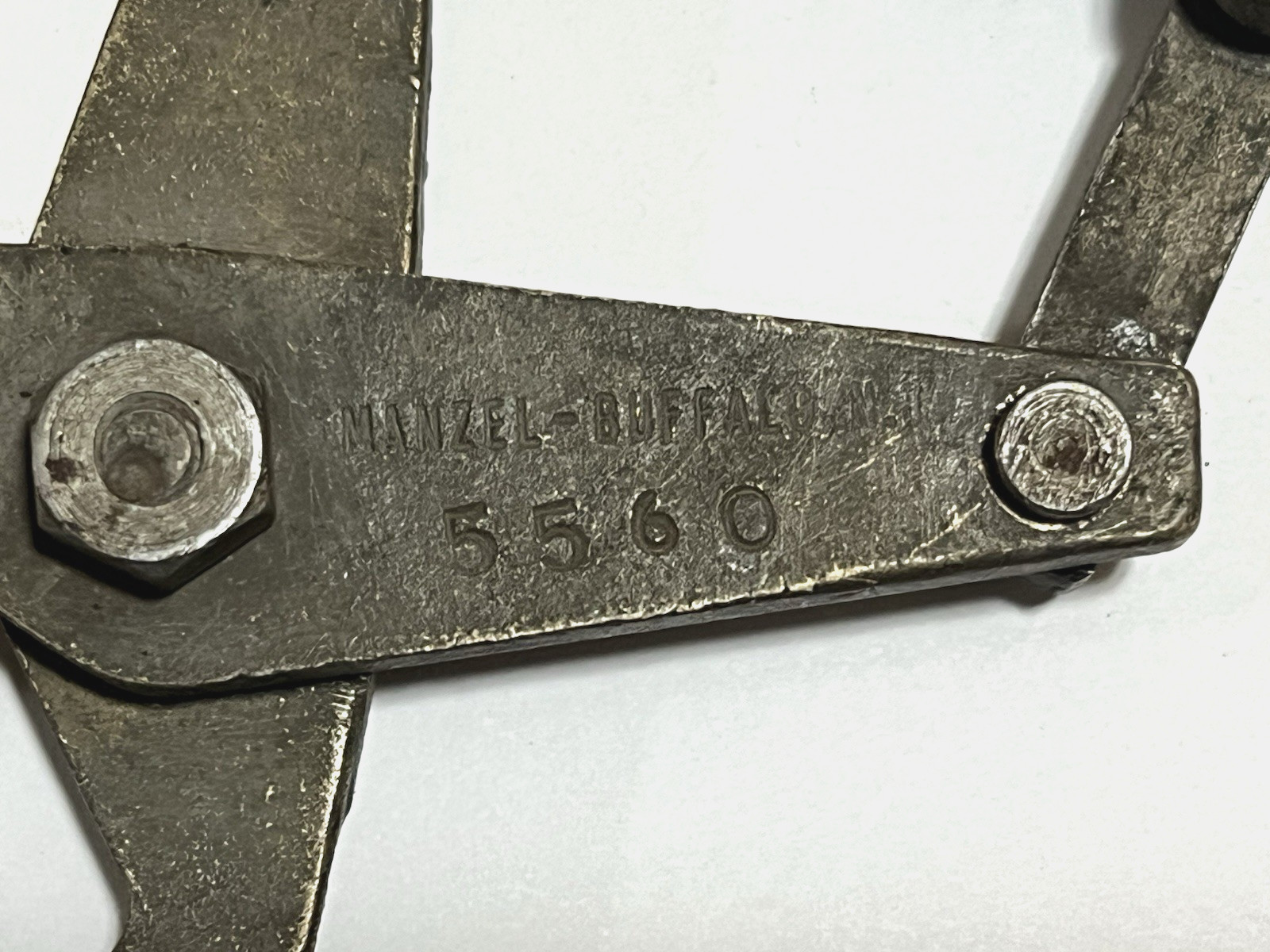 Manzel Buffalo 5560 Scissor Type Brass Lifting Remover Puller Tool Ford USA RARE