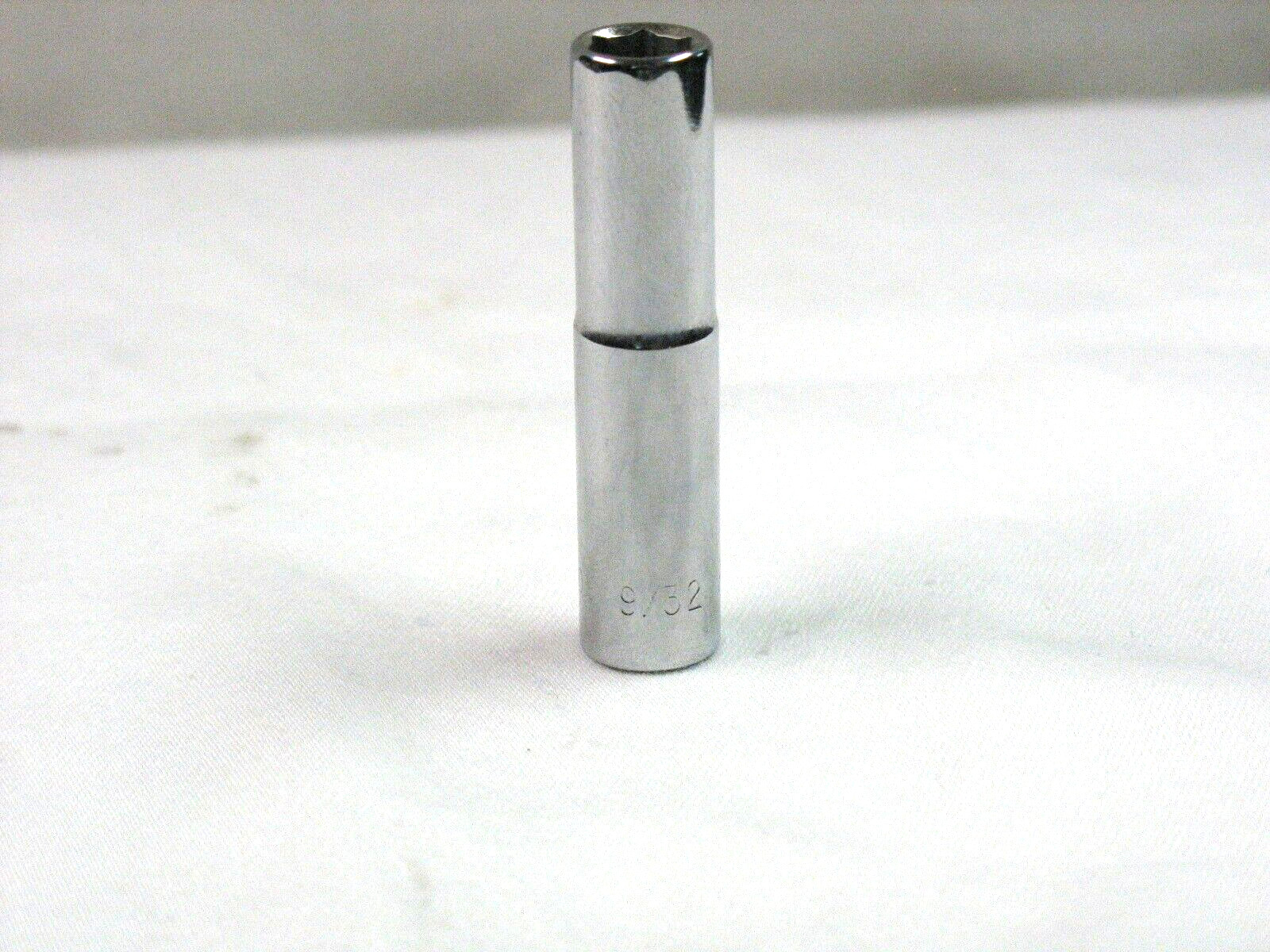 Armstrong U.S.A. 9/32″ 1/4″ Drive 6 Point Deep Chrome Socket #10-209