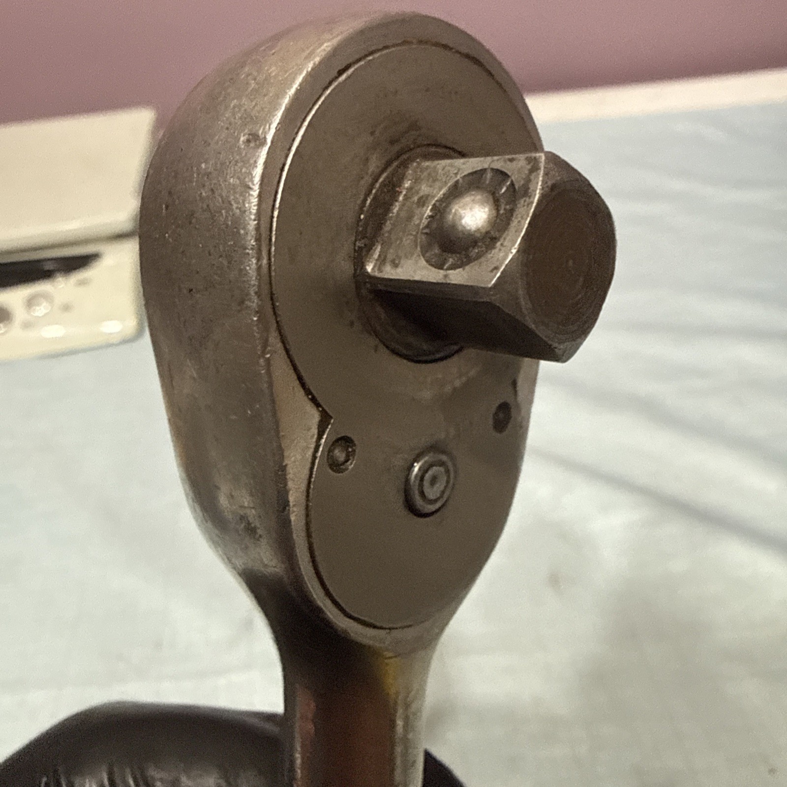 Vintage Snap-on Long Handle 1/2″ Drive Ratchet 71-15 USA