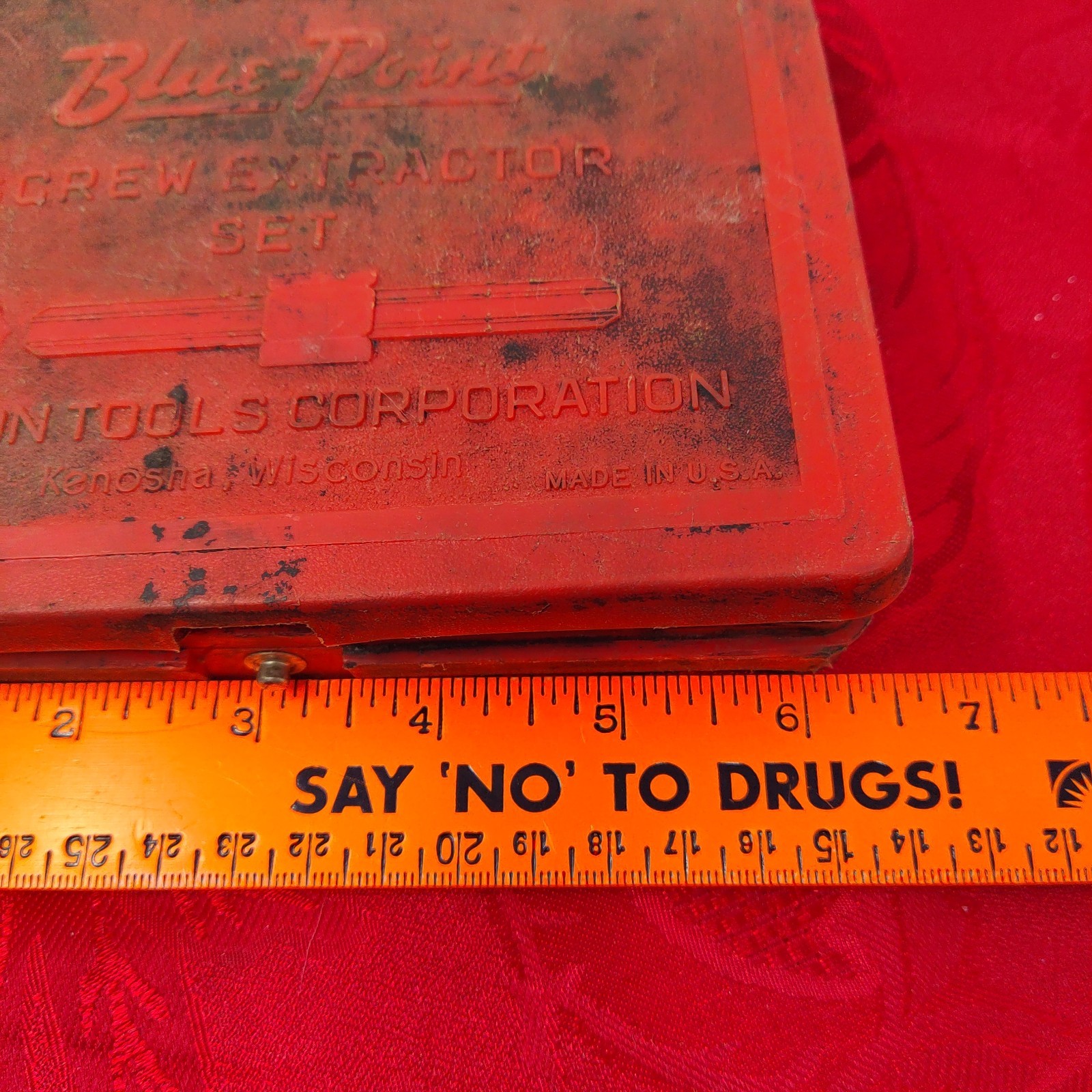 Vintage Blue-Point (Snap-On Corporation) Complete Screw Extractor Set No. 1020