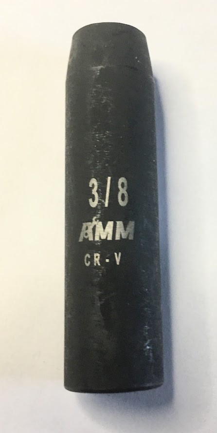 AMM 3/8″ x 3/8″ Deep Impact Socket – 6 Pt – Free USA Shipping