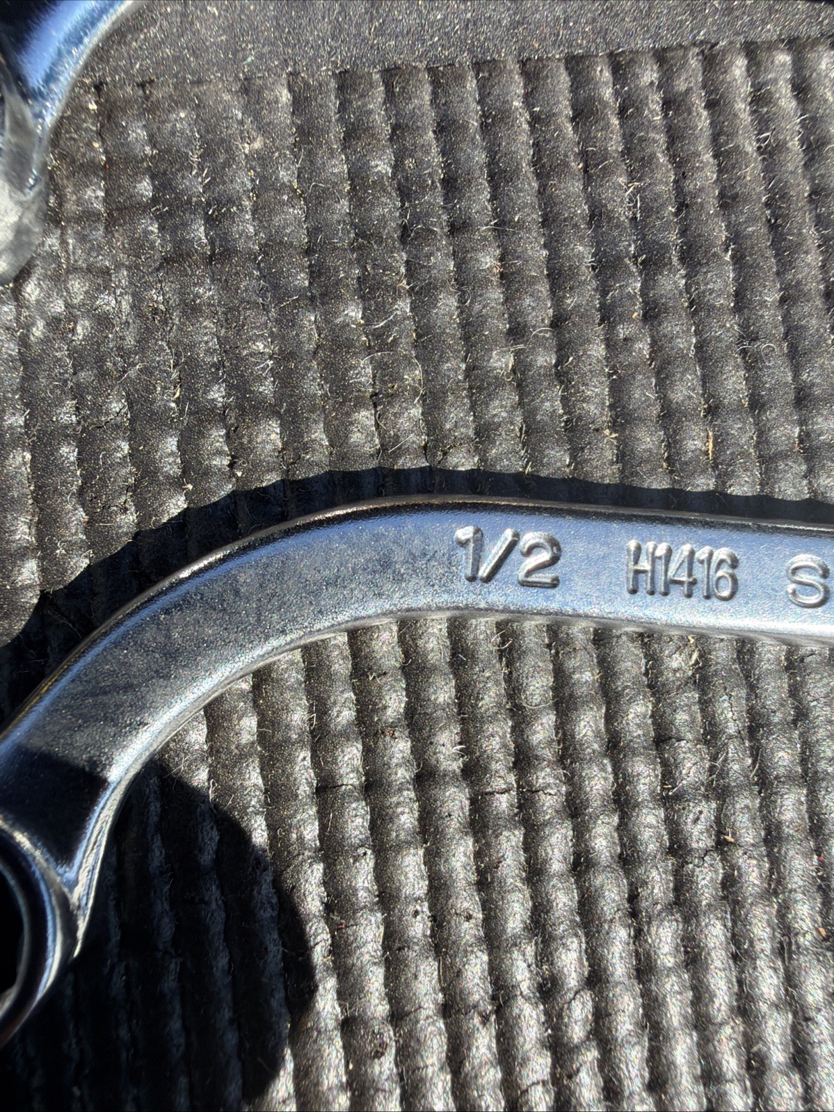 Rare SK Tools USA 2pc Obstruction Distributor Crescent Moon Wrenches H1600 H1820