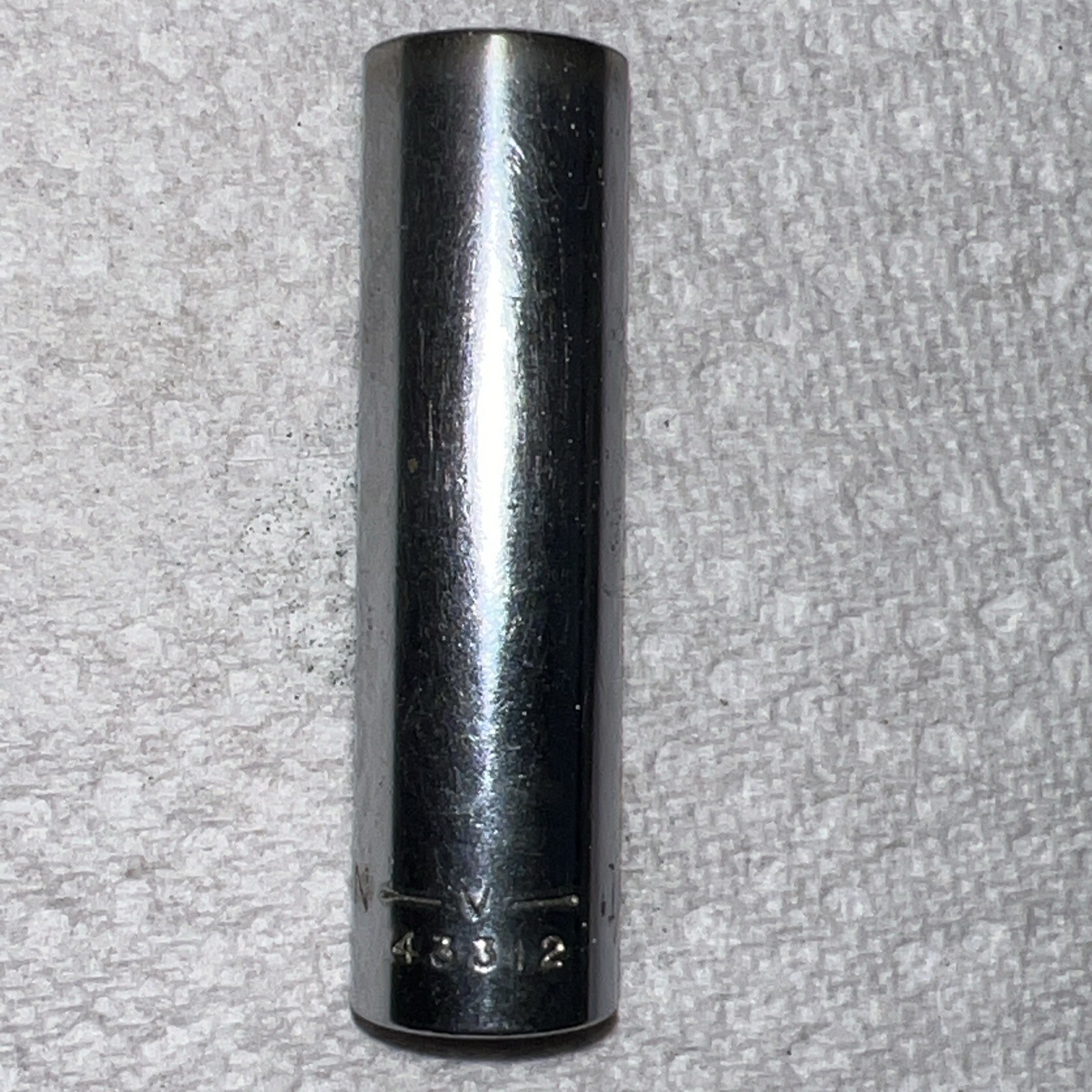 Vintage Craftsman 1/2″ SAE Deep Socket 12 point 3/8″ Drive -V- 43312 USA