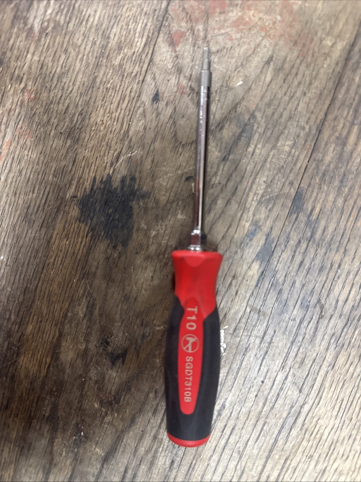 Snap On Tools SGDT310B T10 Torx Miniature Screwdriver RED Soft Grip Handle