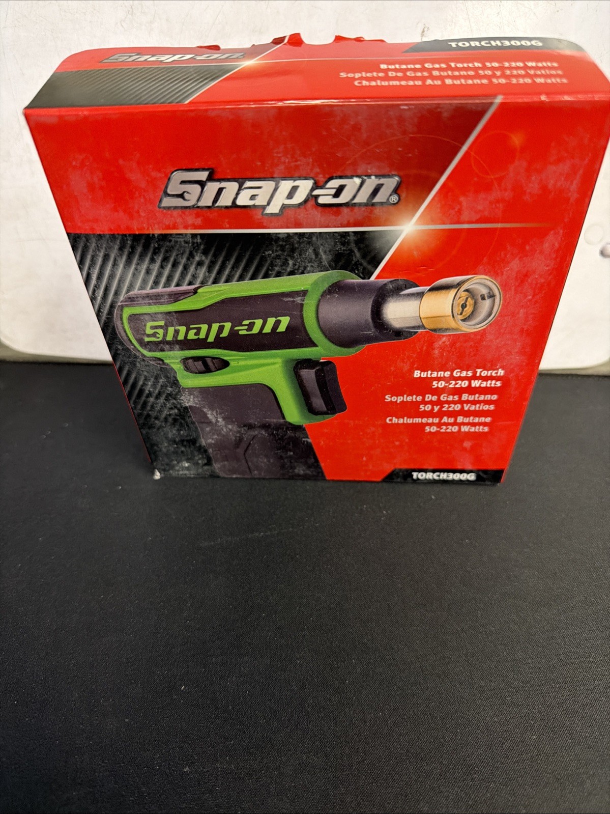 For Snap-on Tools Ireland NEW GREEN 50-220 Watts Butane Gas Torch TORCH300G