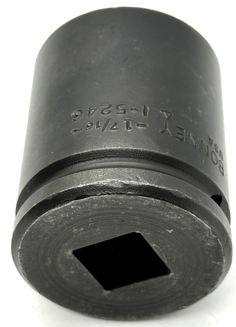 🇺🇸 Bonney Tools 1-7/16″ SAE 3/4″ Drive IMPACT Power Socket 6 Point Jumbo USA