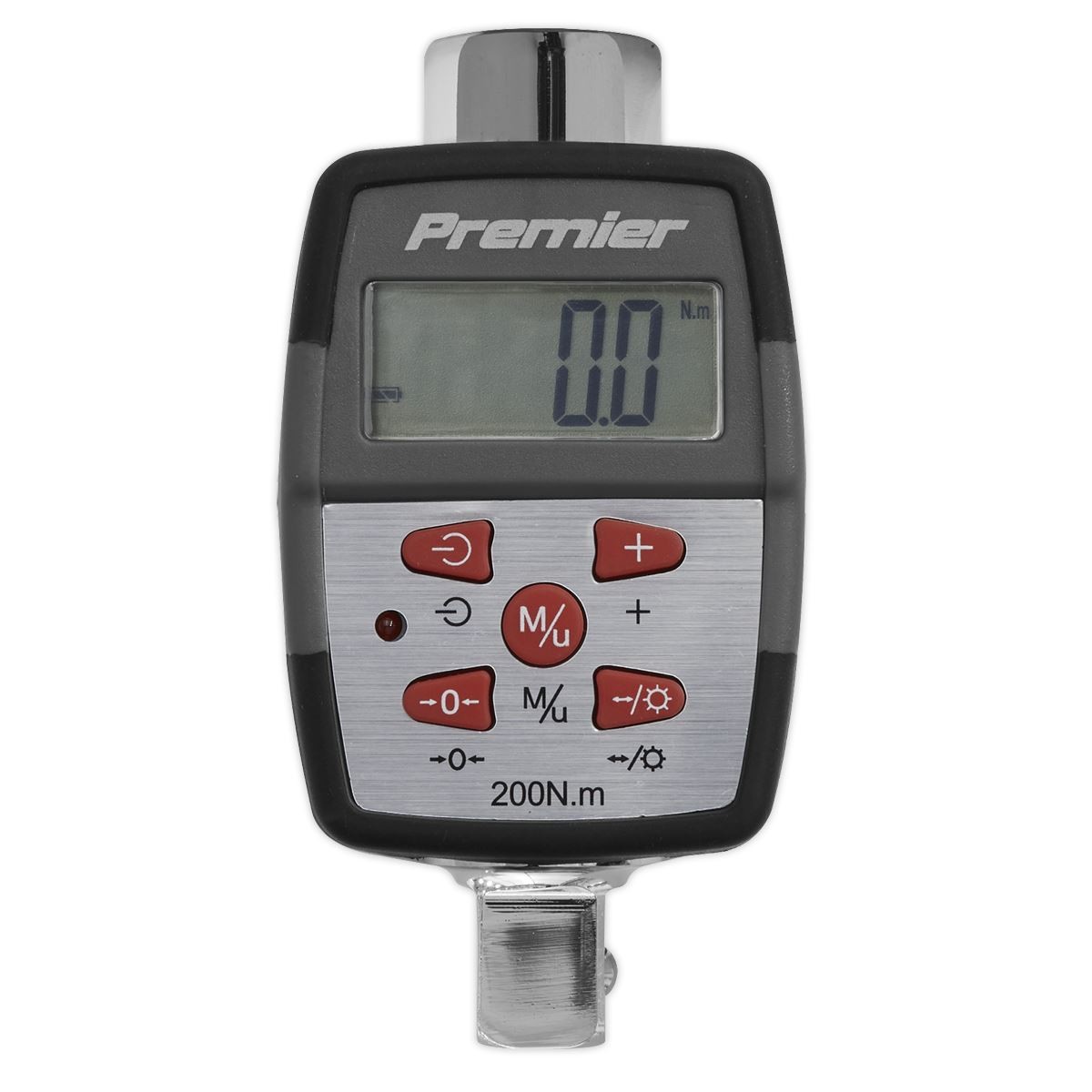 Sealey Premier Digital Torque Adaptor with Angle Function 1/2″Sq Drive 20-200Nm