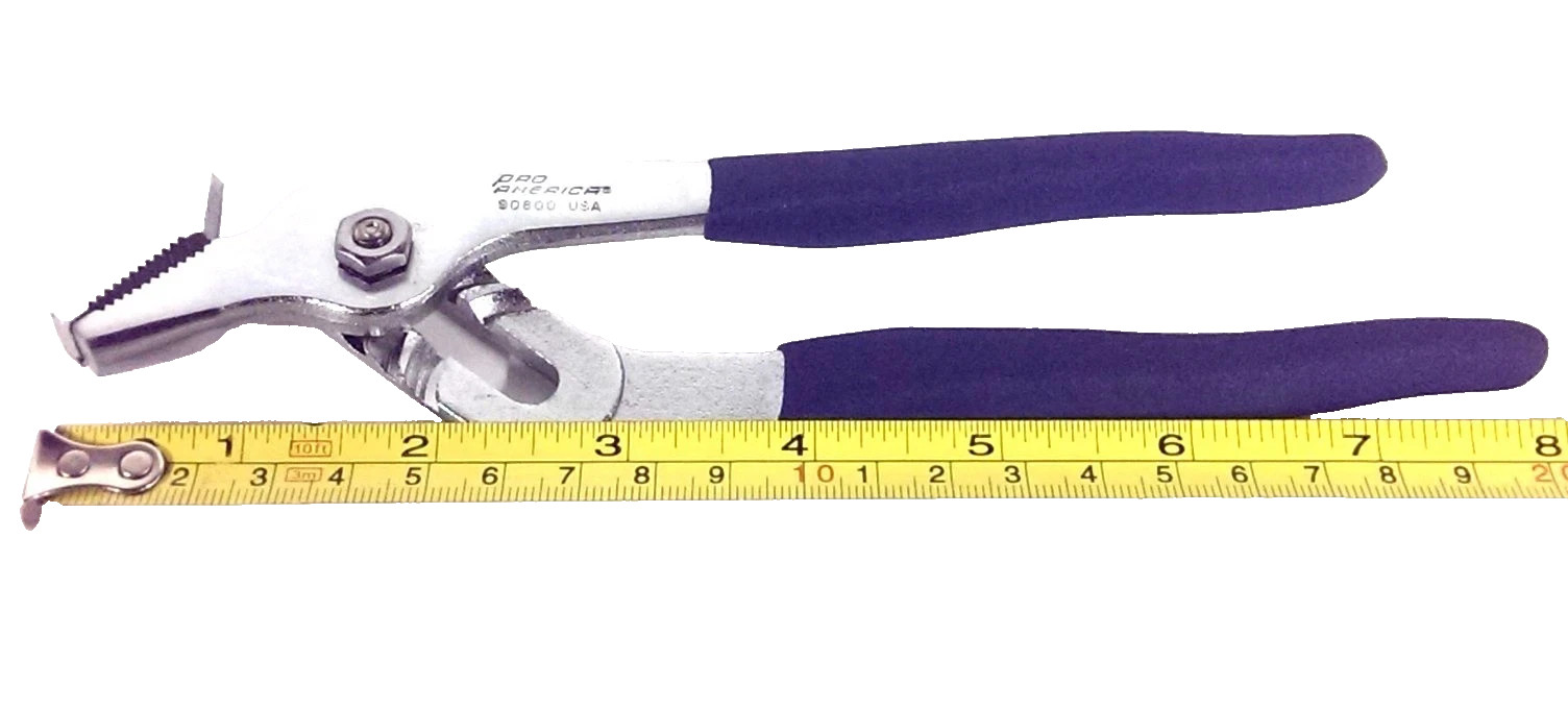 Pro America Tools Blue Grip Groove Pliers 8″ 90800 *Made in the USA*