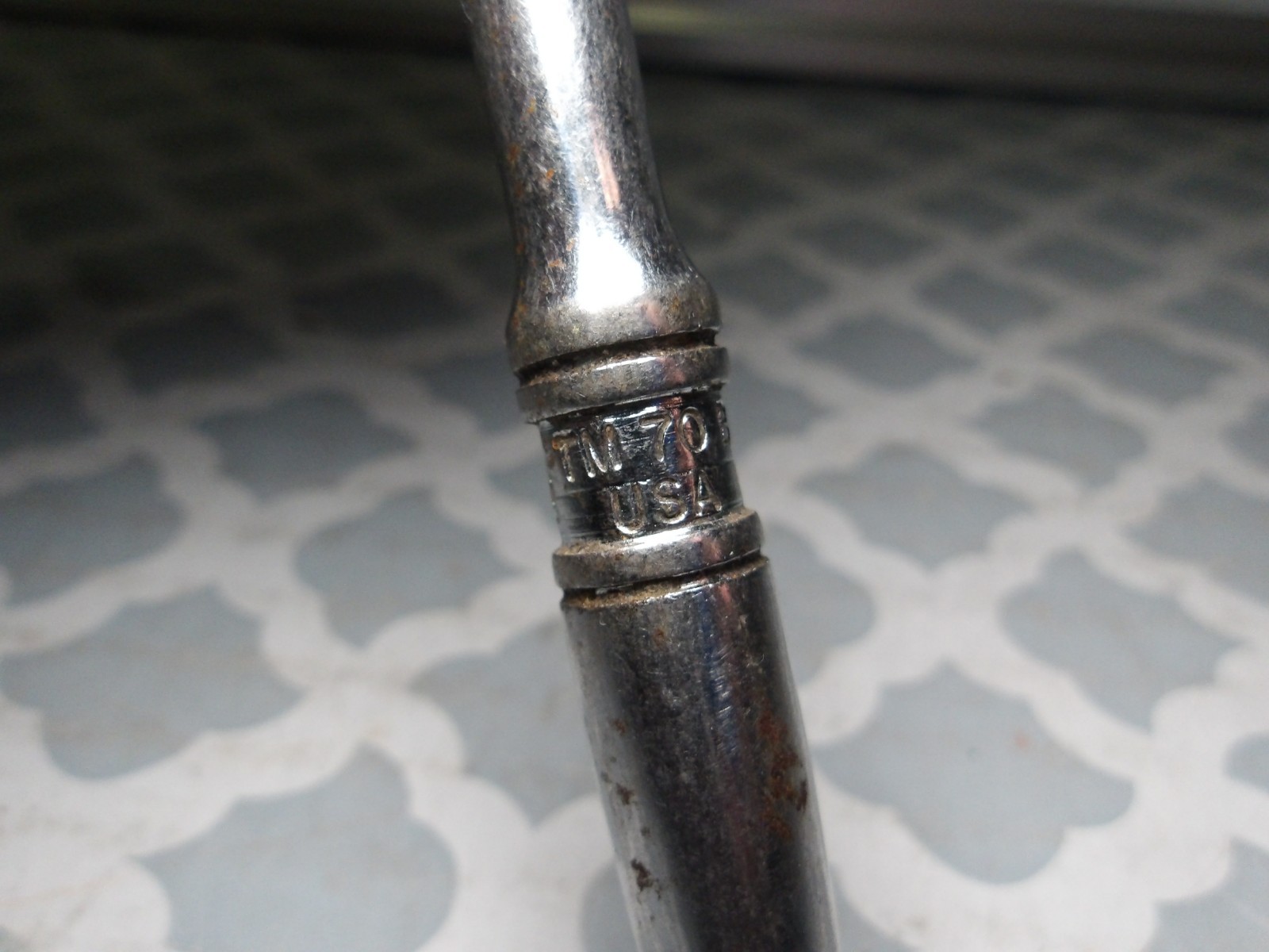 Snap-On 1/4″ Drive Ratchet TM70B- 4-1/2″ Long