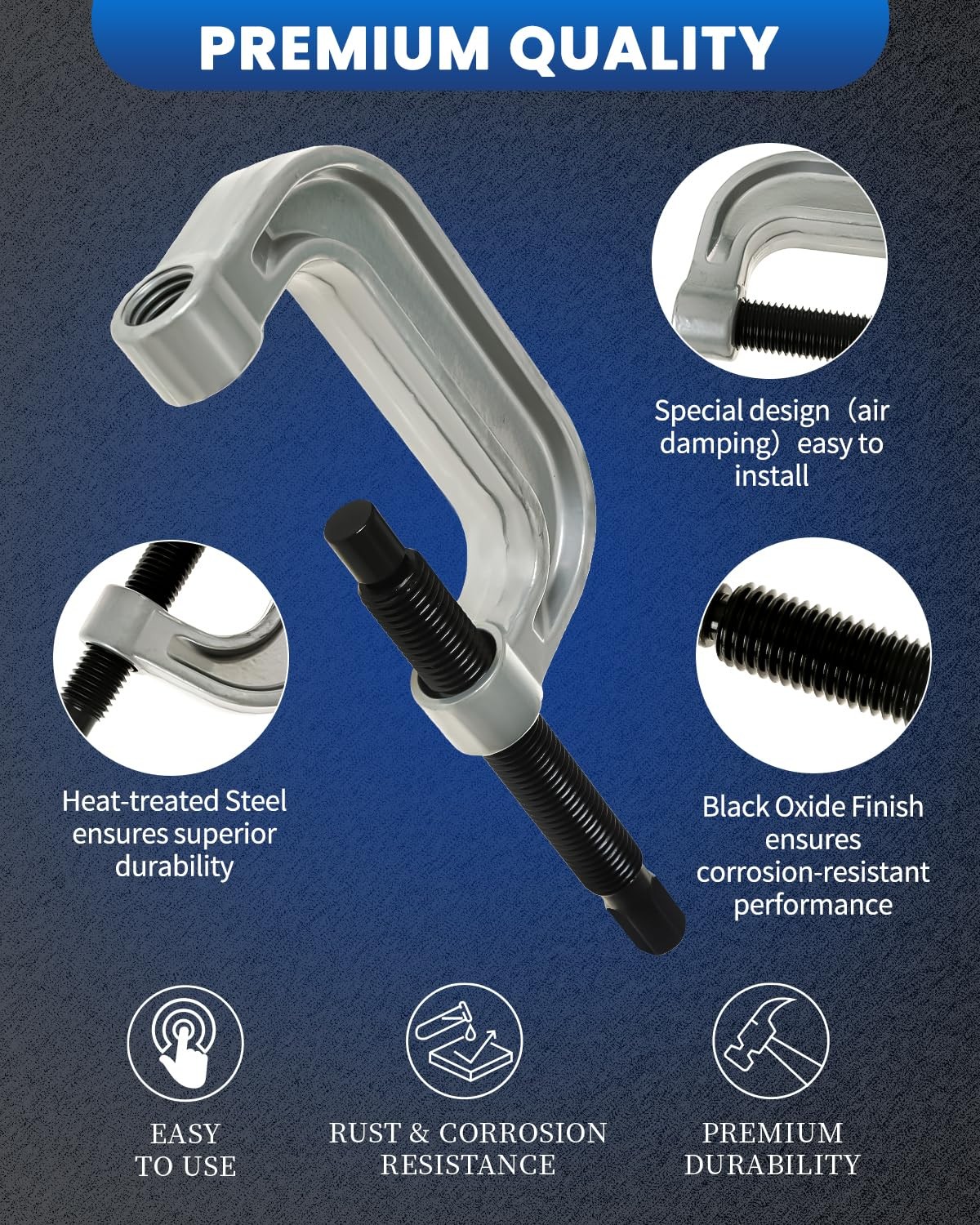 SIXIWANZI 10PCS Ball Joint Press & U Joint Removal Tool Kit for 4WD Trucks
