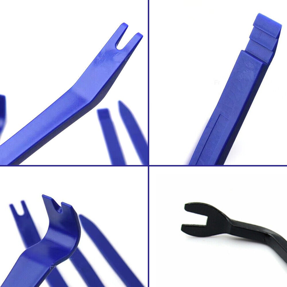 8PCS Car Trim Clip Upholstery Removal Tool Door Panel Fastener Pin Pliers Puller