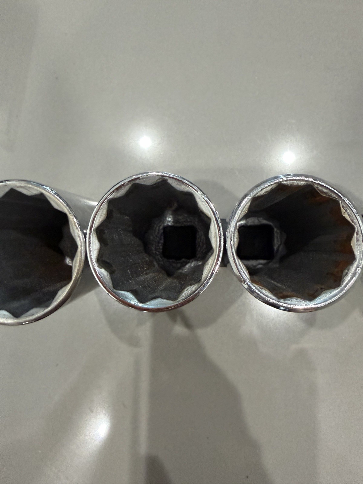 Craftsman USA 9 Piece EXTRA DEEP 6 Point Socket Set SAE 1/2″ Drive